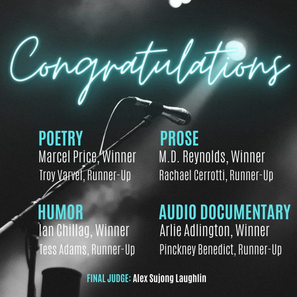Congratulations to the Winners and Runners-Up of the 2020 Miller Audio Prize